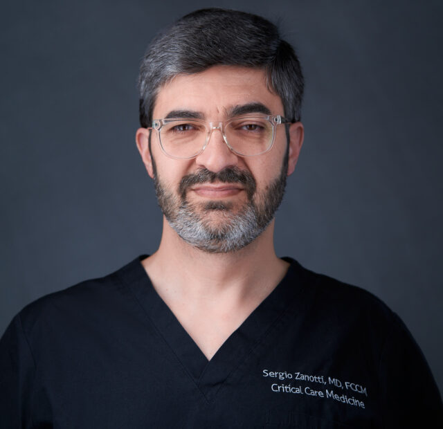 Sergio Zanotti, MD, FCCM